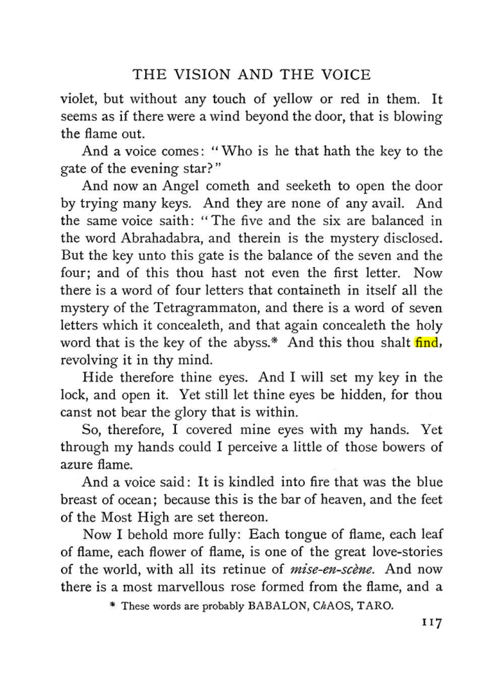 Original scan of The Vision and the Voice, PDF page 119
