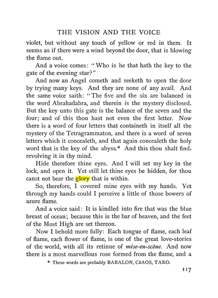 Original scan of The Vision and the Voice, PDF page 119