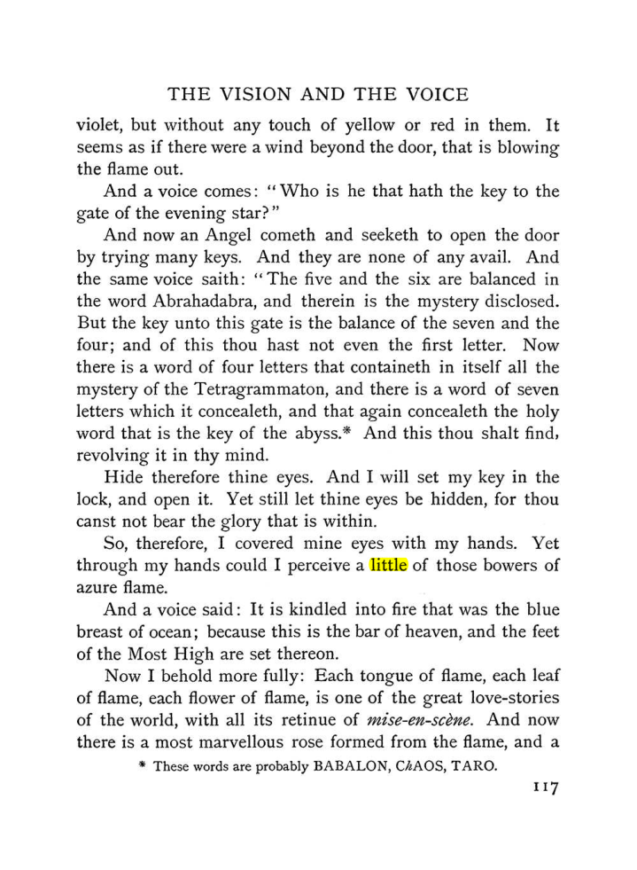 Original scan of The Vision and the Voice, PDF page 119