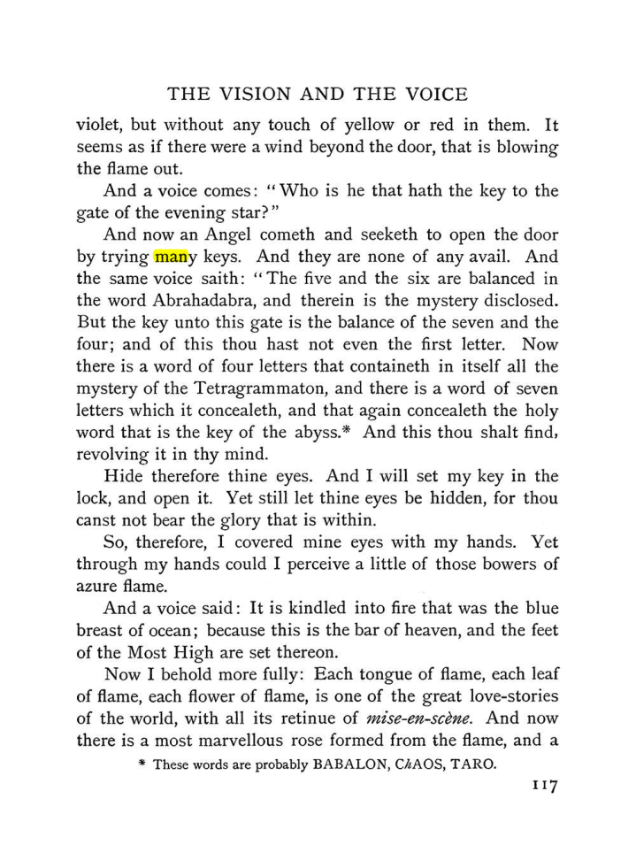 Original scan of The Vision and the Voice, PDF page 119