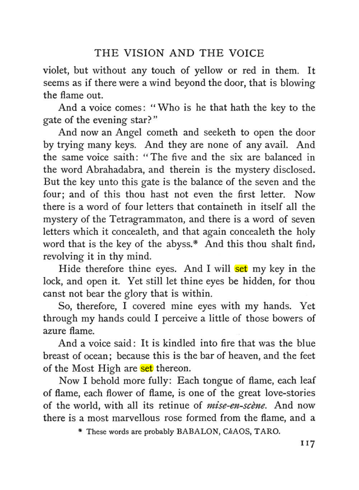 Original scan of The Vision and the Voice, PDF page 119