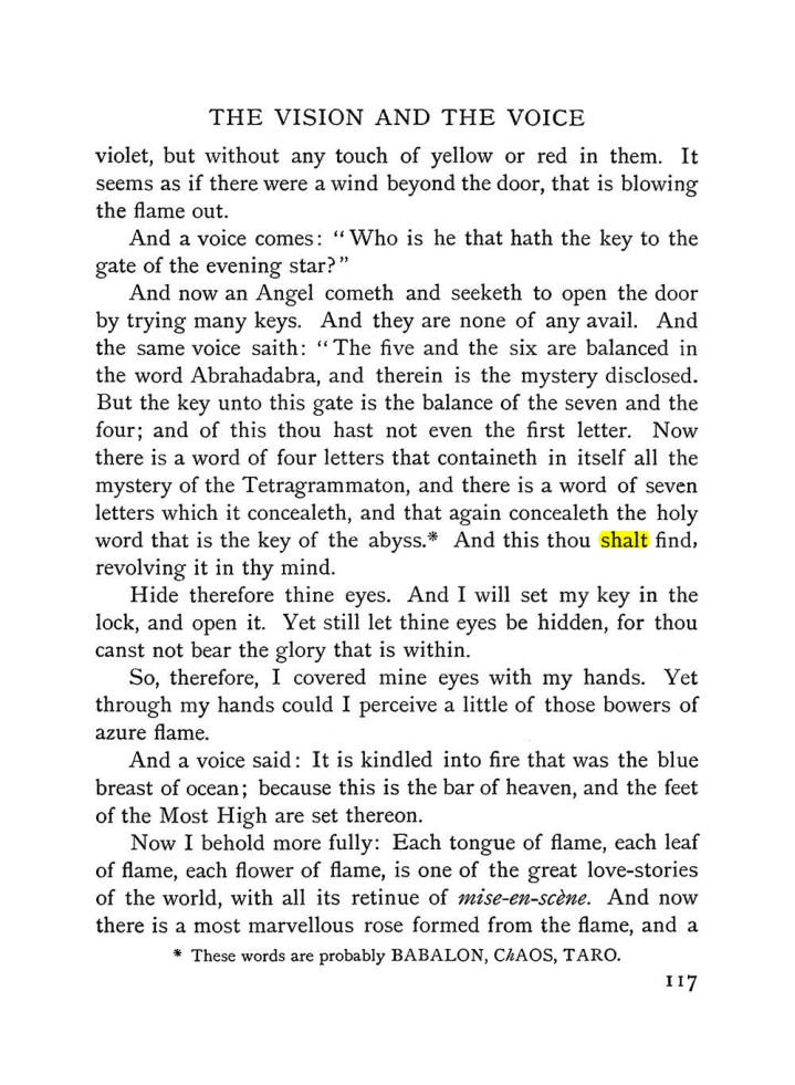 Original scan of The Vision and the Voice, PDF page 119