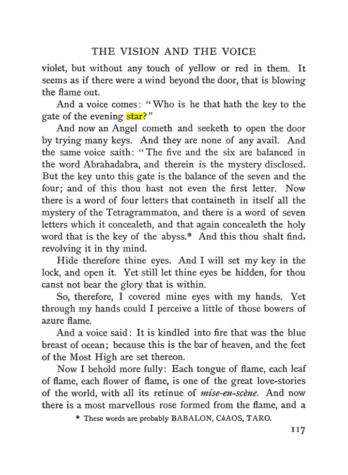 Original scan of The Vision and the Voice, PDF page 119
