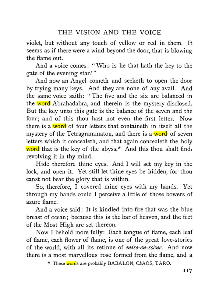 Original scan of The Vision and the Voice, PDF page 119