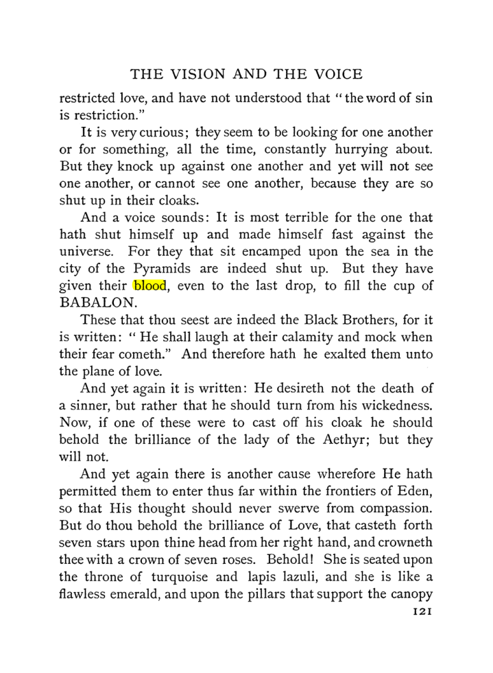 Original scan of The Vision and the Voice, PDF page 123