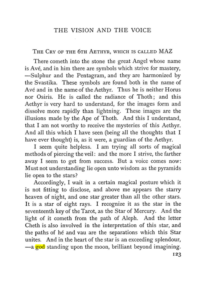 Original scan of The Vision and the Voice, PDF page 125