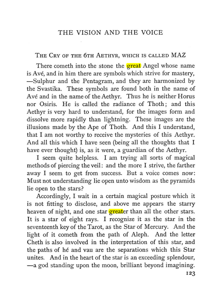 Original scan of The Vision and the Voice, PDF page 125
