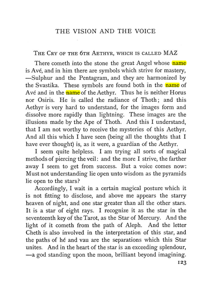 Original scan of The Vision and the Voice, PDF page 125