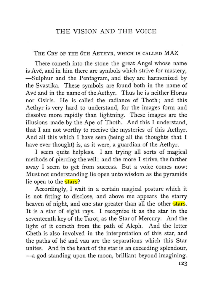Original scan of The Vision and the Voice, PDF page 125