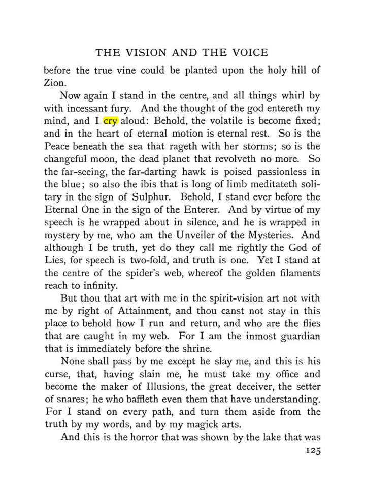 Original scan of The Vision and the Voice, PDF page 127