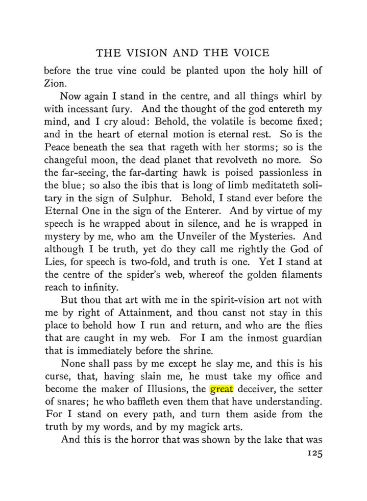 Original scan of The Vision and the Voice, PDF page 127