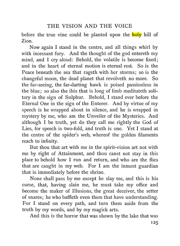 Original scan of The Vision and the Voice, PDF page 127