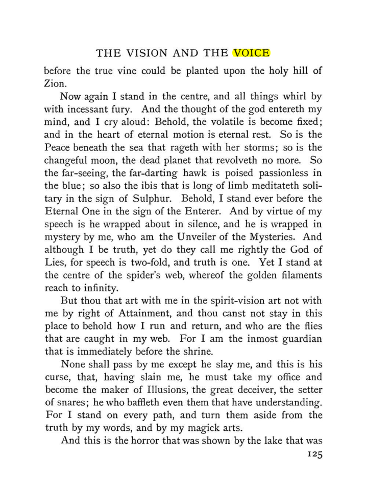 Original scan of The Vision and the Voice, PDF page 127