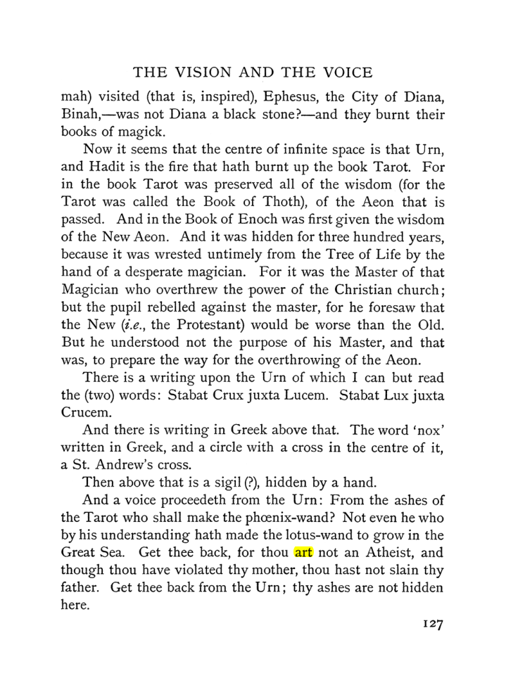 Original scan of The Vision and the Voice, PDF page 129