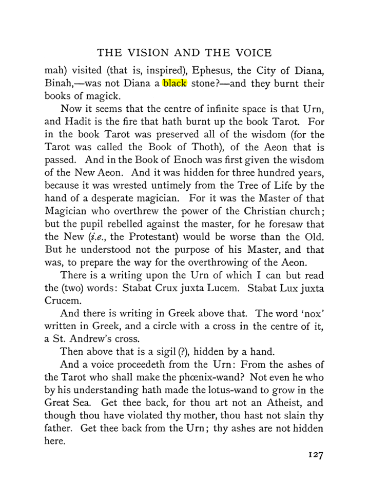 Original scan of The Vision and the Voice, PDF page 129