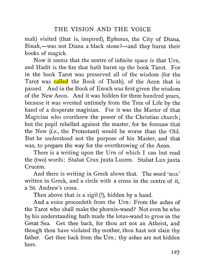 Original scan of The Vision and the Voice, PDF page 129