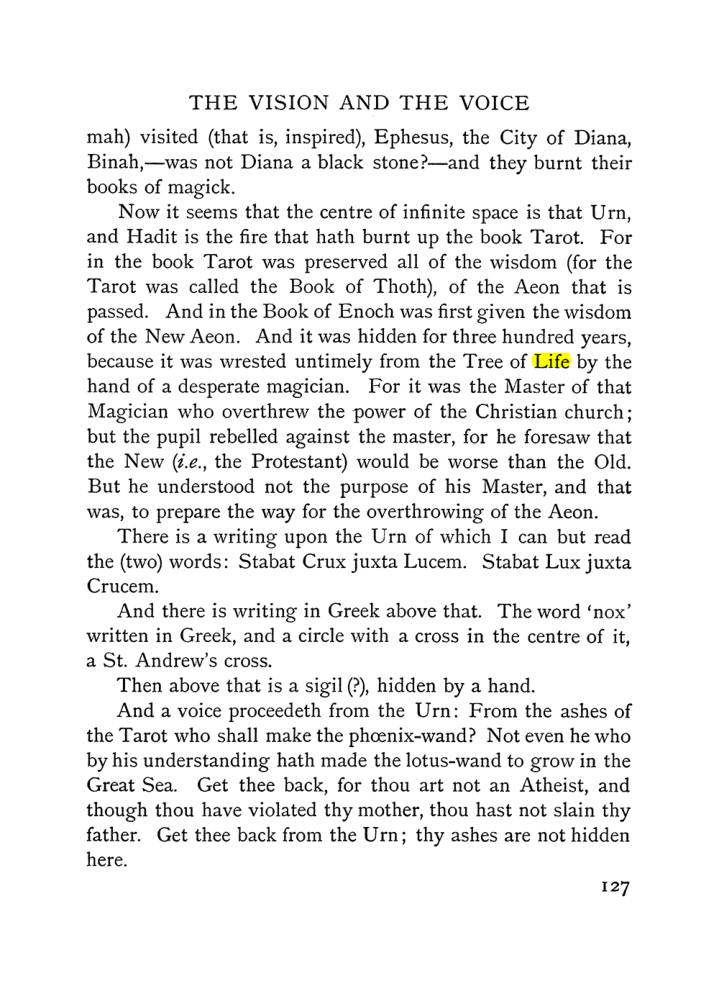 Original scan of The Vision and the Voice, PDF page 129
