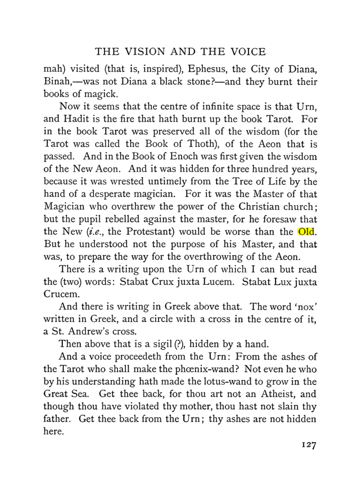 Original scan of The Vision and the Voice, PDF page 129