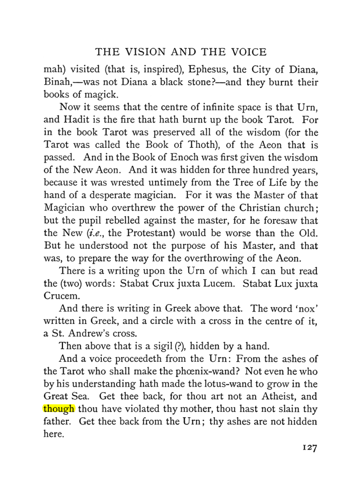 Original scan of The Vision and the Voice, PDF page 129