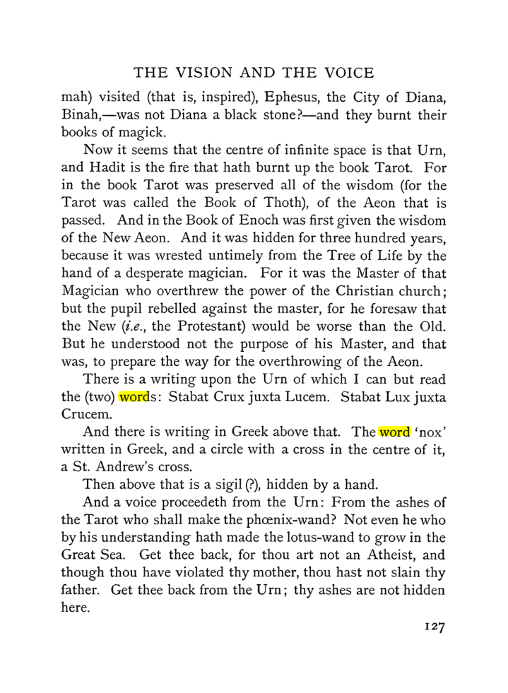 Original scan of The Vision and the Voice, PDF page 129