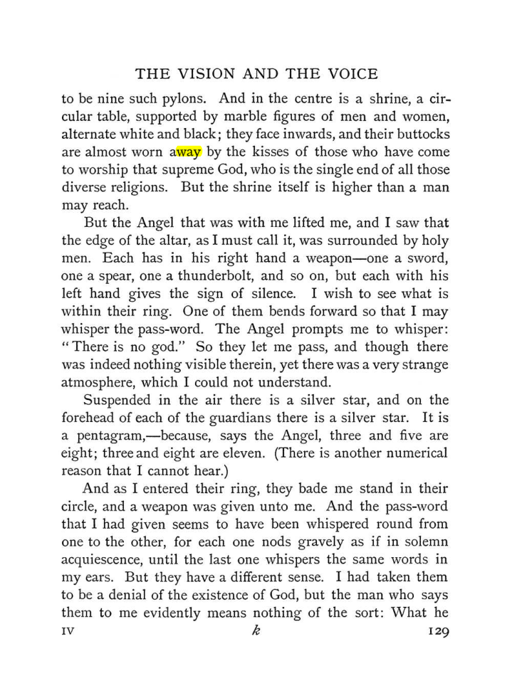 Original scan of The Vision and the Voice, PDF page 131