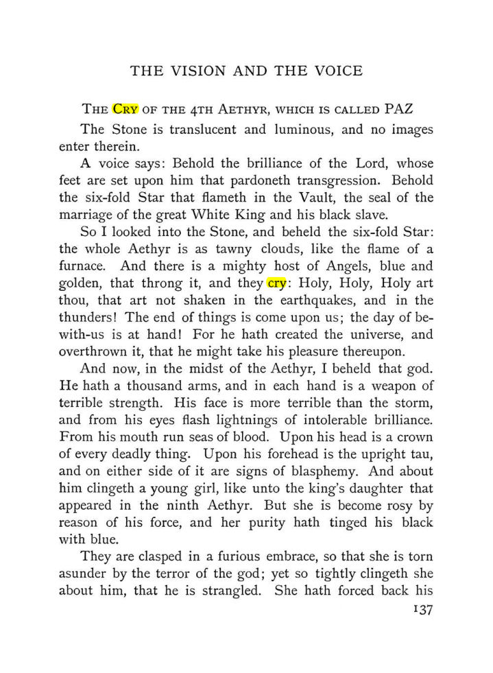 Original scan of The Vision and the Voice, PDF page 139