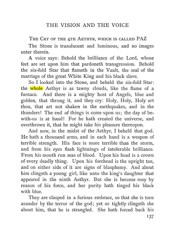 Original scan of The Vision and the Voice, PDF page 139