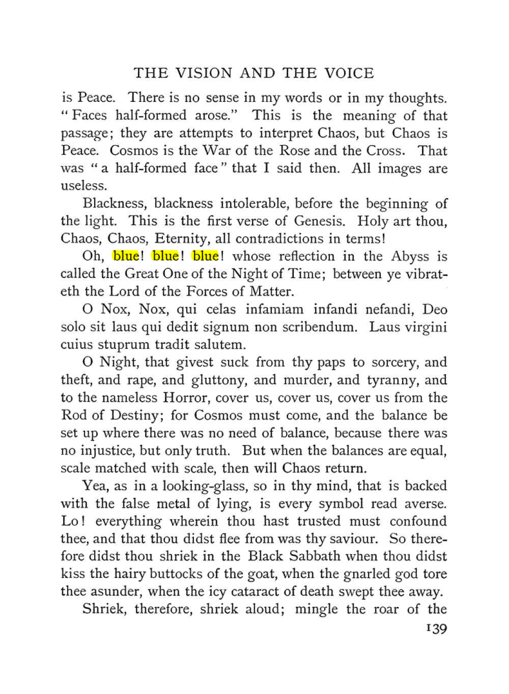 Original scan of The Vision and the Voice, PDF page 141