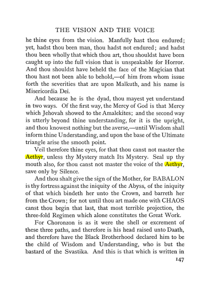 Original scan of The Vision and the Voice, PDF page 149