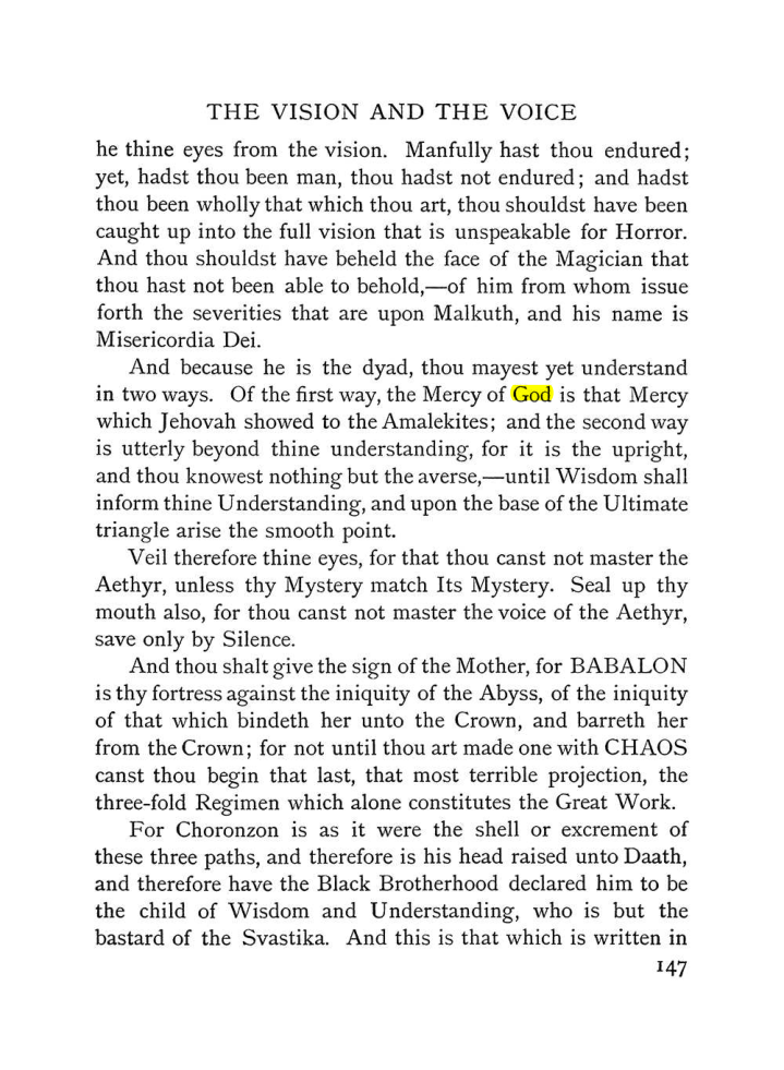 Original scan of The Vision and the Voice, PDF page 149