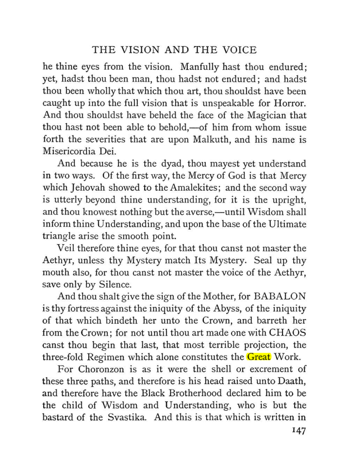 Original scan of The Vision and the Voice, PDF page 149