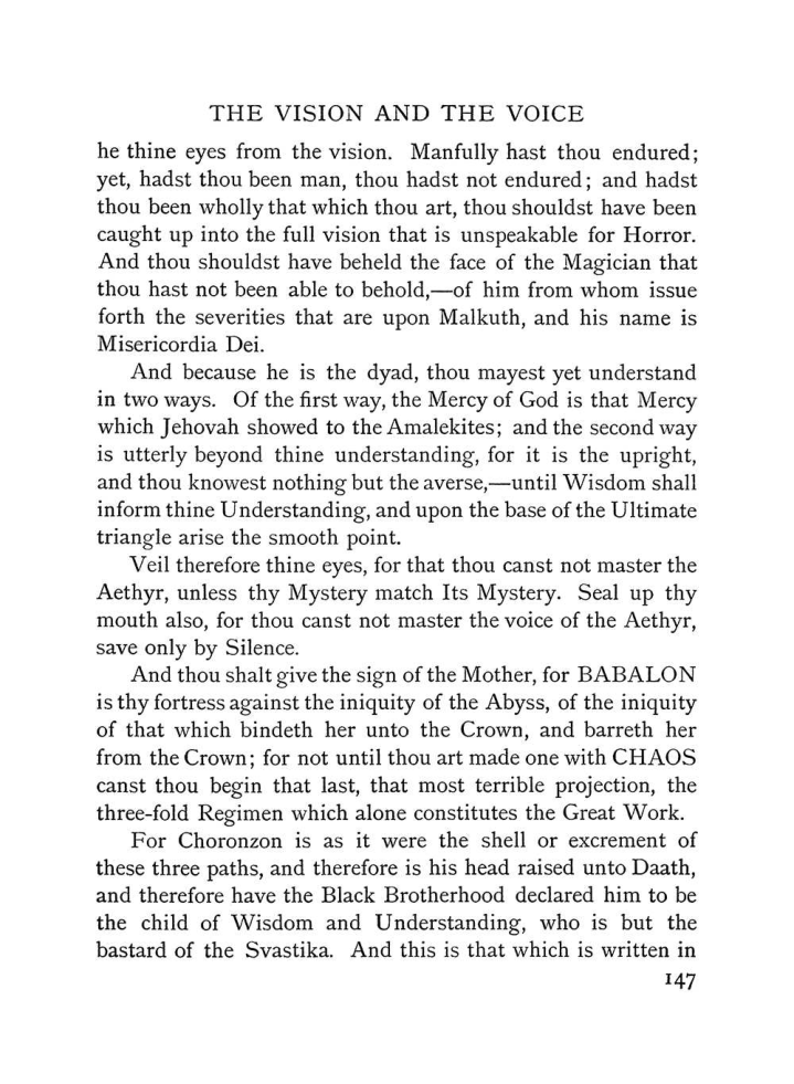 Original scan of The Vision and the Voice, PDF page 149