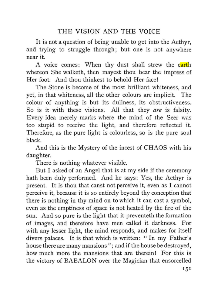 Original scan of The Vision and the Voice, PDF page 153