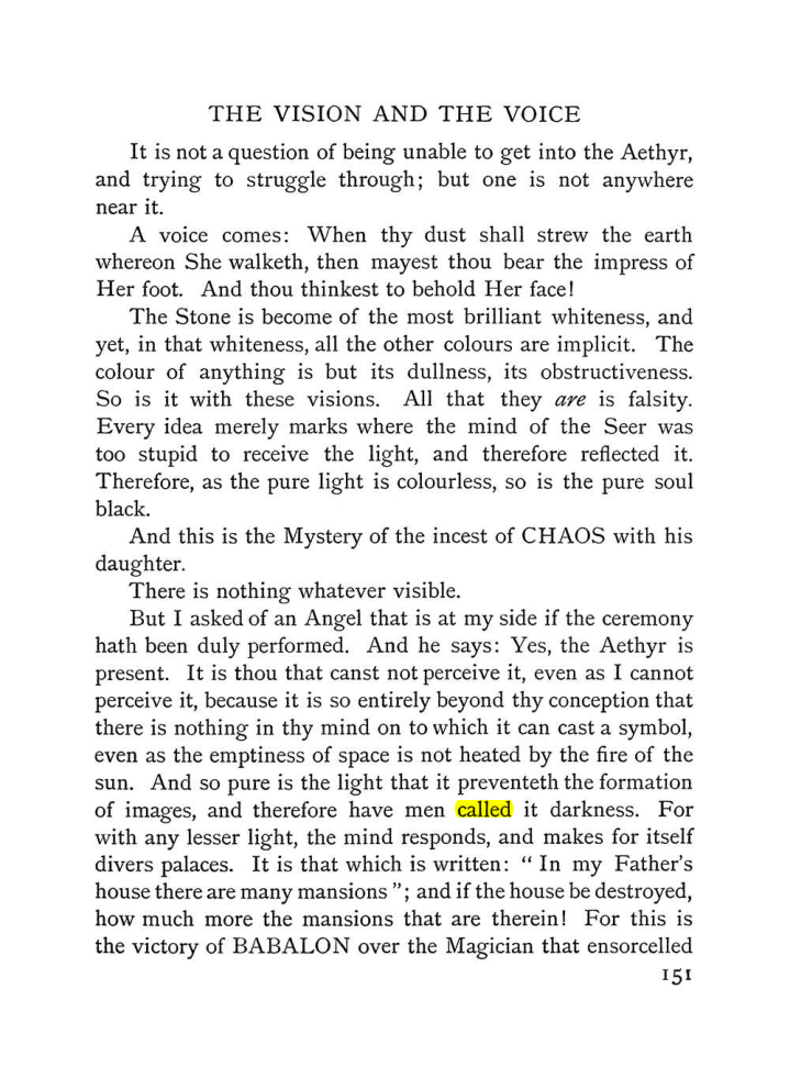 Original scan of The Vision and the Voice, PDF page 153