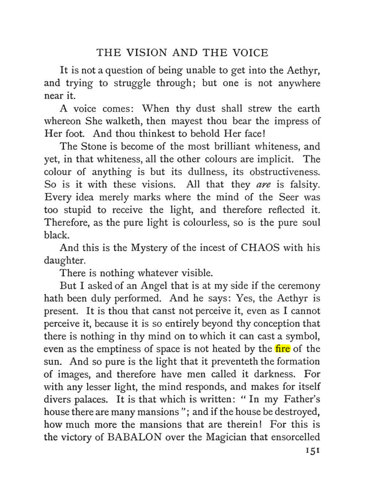 Original scan of The Vision and the Voice, PDF page 153