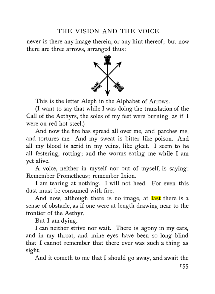 Original scan of The Vision and the Voice, PDF page 157