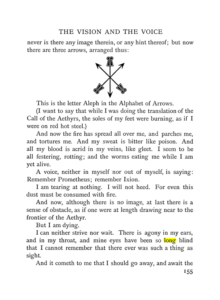 Original scan of The Vision and the Voice, PDF page 157