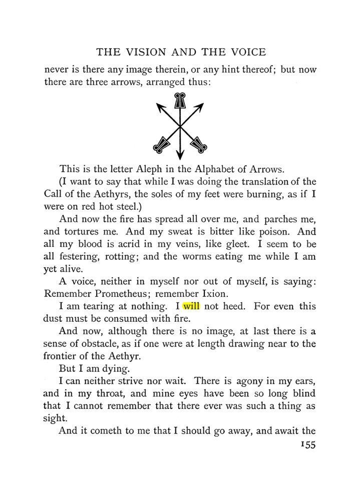 Original scan of The Vision and the Voice, PDF page 157