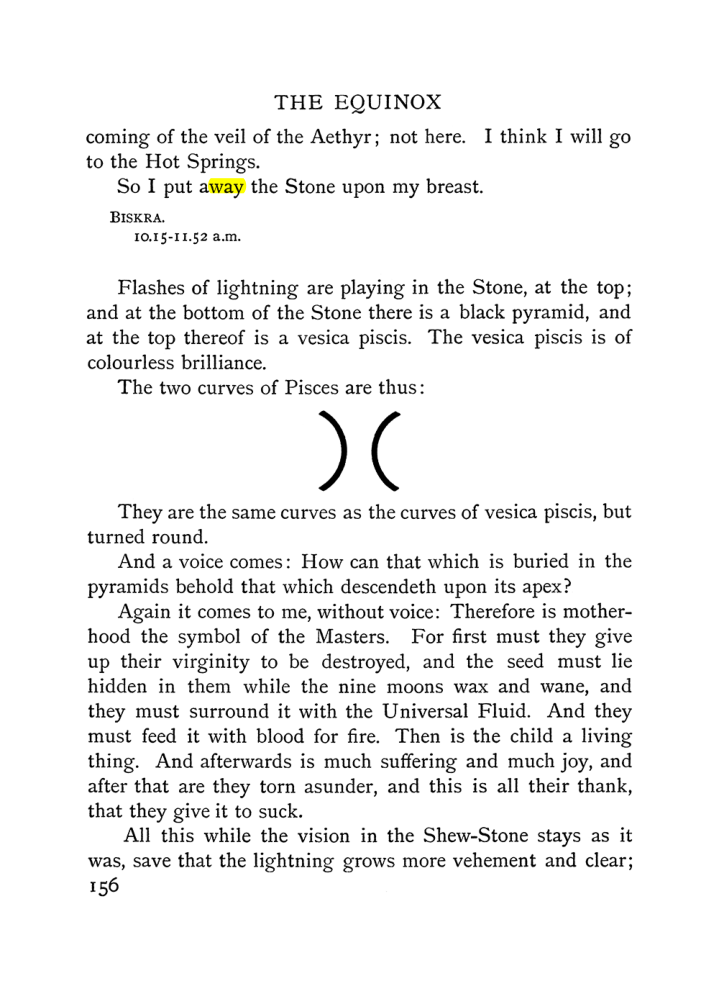 Original scan of The Vision and the Voice, PDF page 158