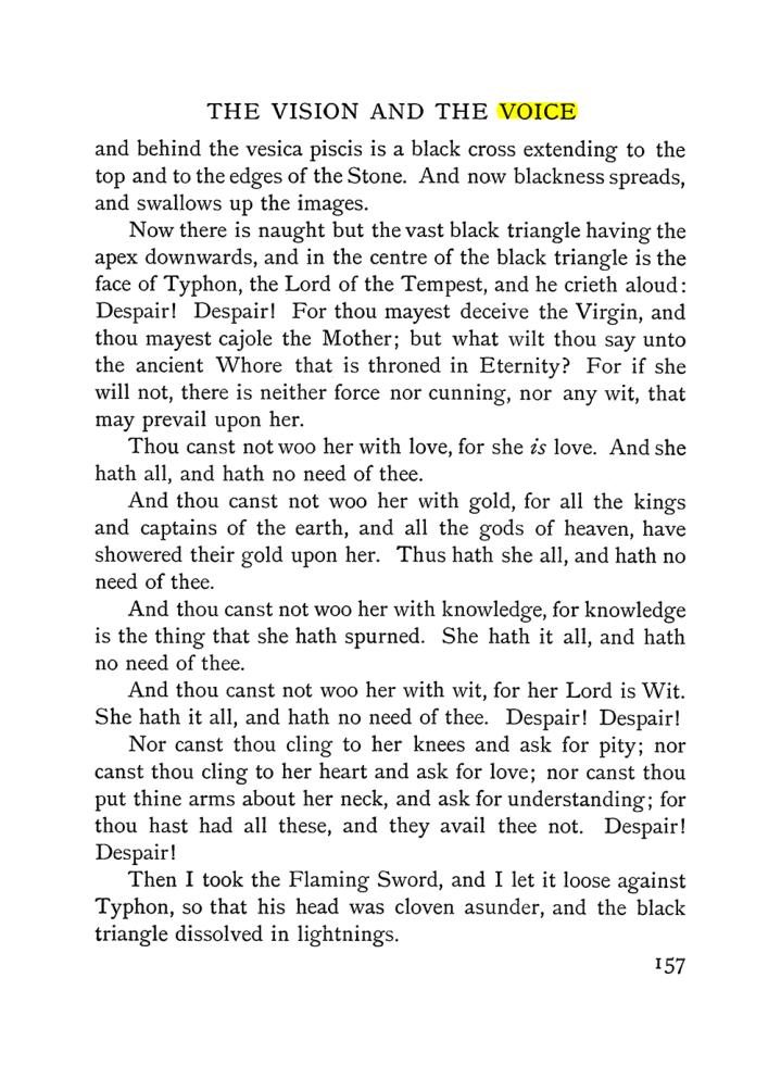 Original scan of The Vision and the Voice, PDF page 159
