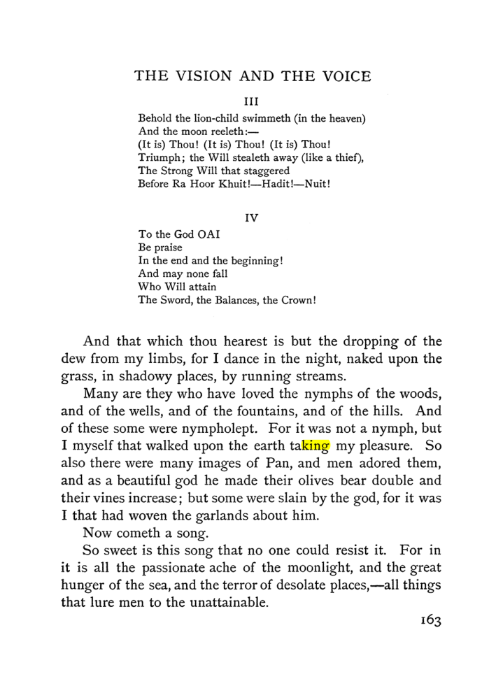 Original scan of The Vision and the Voice, PDF page 165