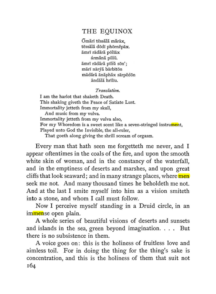 Original scan of The Vision and the Voice, PDF page 166