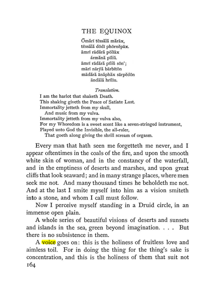 Original scan of The Vision and the Voice, PDF page 166