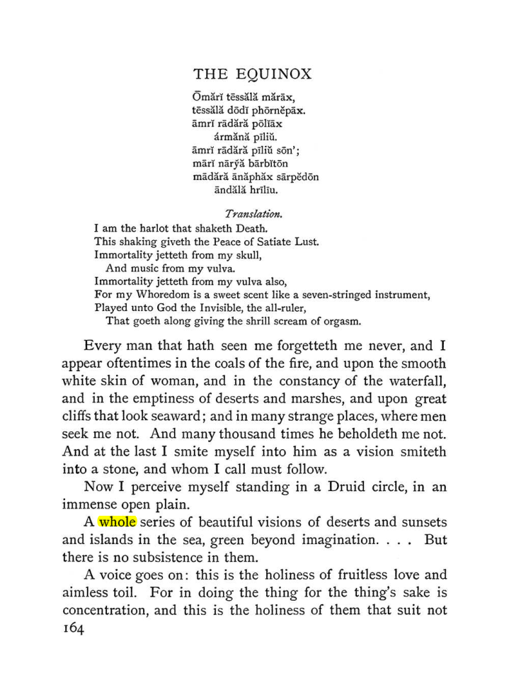 Original scan of The Vision and the Voice, PDF page 166