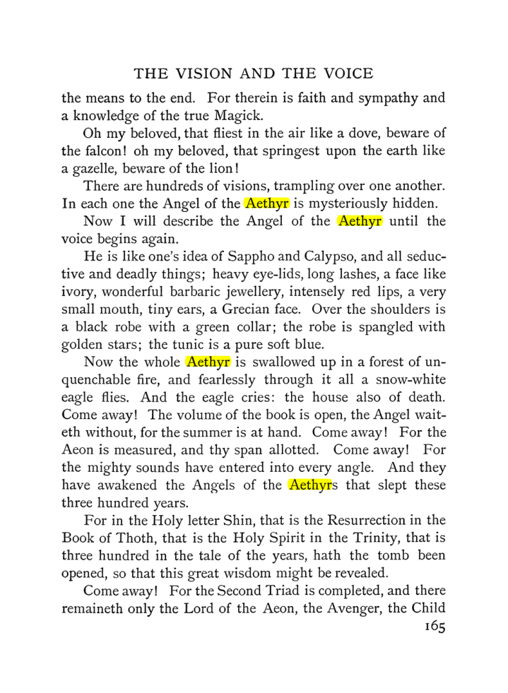 Original scan of The Vision and the Voice, PDF page 167