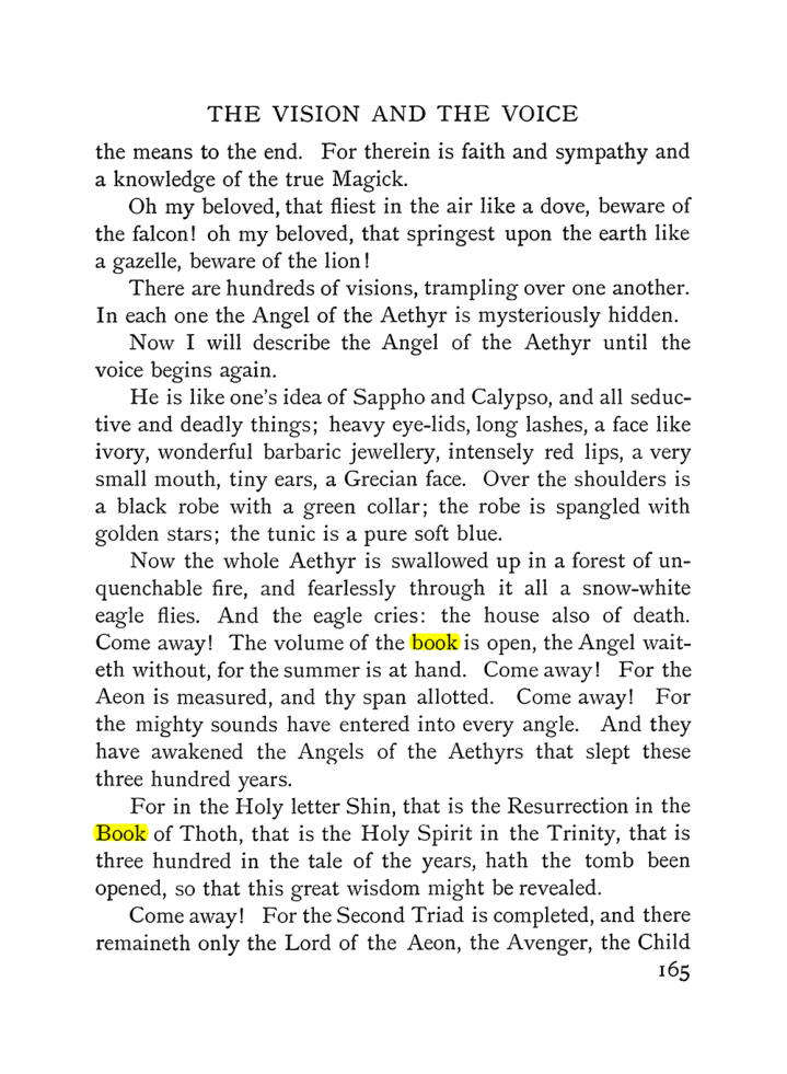 Original scan of The Vision and the Voice, PDF page 167