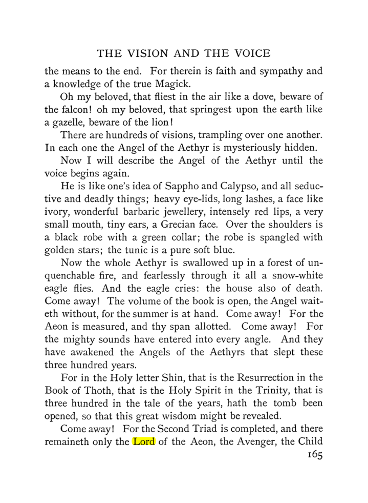 Original scan of The Vision and the Voice, PDF page 167