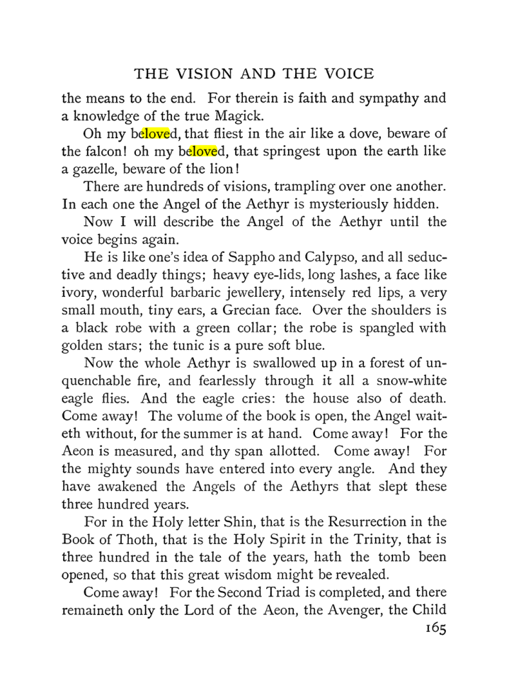 Original scan of The Vision and the Voice, PDF page 167
