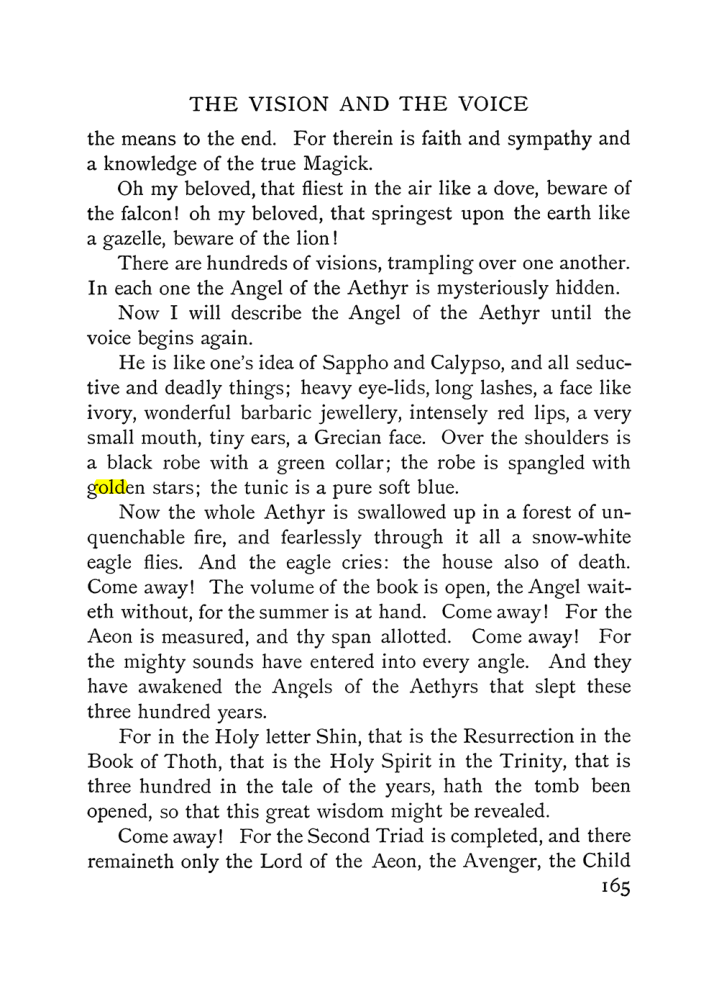 Original scan of The Vision and the Voice, PDF page 167