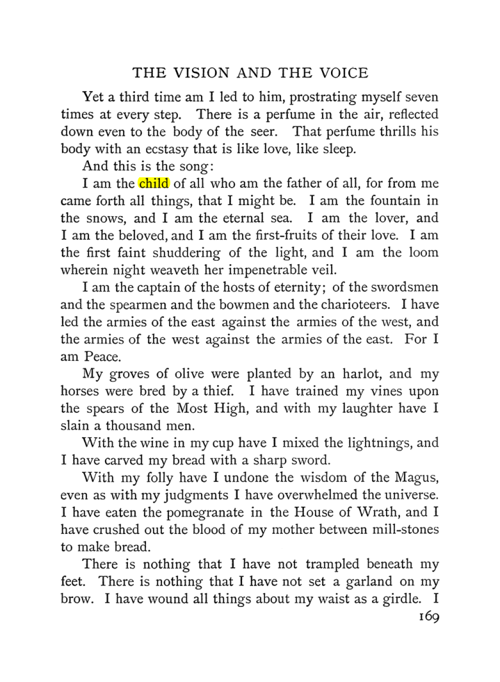 Original scan of The Vision and the Voice, PDF page 171